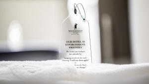 Postel nebo postele na pokoji v ubytování Michaelson Boutique Hotel & SPA Brícoła