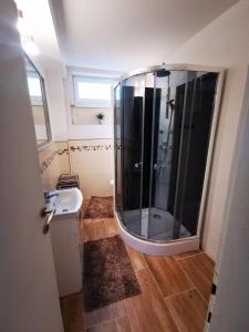 Kúpeľňa v ubytovaní Privat Anna Liptov