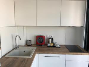 Kuchyňa alebo kuchynka v ubytovaní VULTOR Apartments