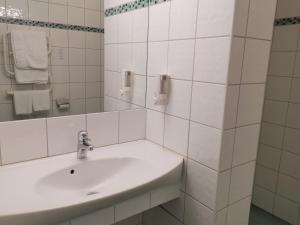 Vannituba majutusasutuses Hotel Lorensberg