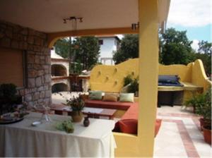 Posezení v ubytování Guest House Sunce