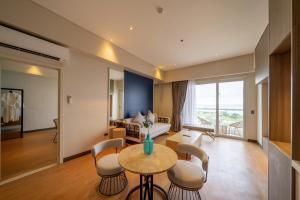 Setusvæði á Solea Palm Resort Mactan