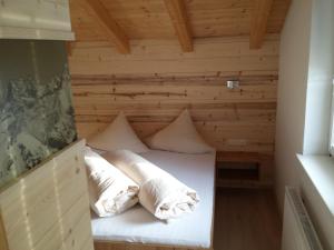 Cama o camas de una habitación en Tischlerei Rudigier Vermietung