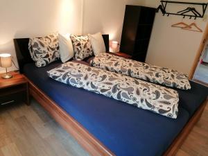 Posteľ alebo postele v izbe v ubytovaní Ferienhaus Schöpf - Die Hoamat