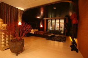 Posezení v ubytování Chateau Boutique Motel