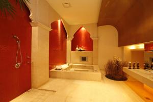 Koupelna v ubytování Chateau Boutique Motel