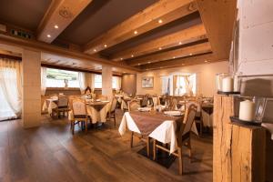 Restaurace v ubytování Hotel Patrizia Dolomites Glamour