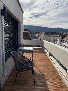 Балкон або тераса в Luxury Penthouse Zurich