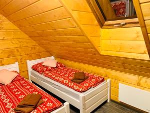 A bed or beds in a room at ZRUB BINDT