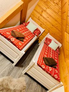 A bed or beds in a room at ZRUB BINDT