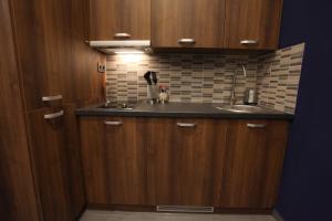 Kuchyňa alebo kuchynka v ubytovaní Ambassador Apartment