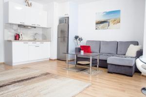 Kuchyňa alebo kuchynka v ubytovaní AL-DOM apartamenty Apartament Olymp 308