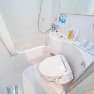 Koupelna v ubytování Super Hotel Izumo Ekimae
