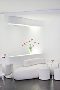Posezení v ubytování Absoluto Design Hotel