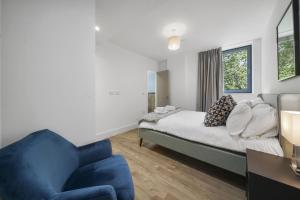 Khu vực ghế ngồi tại Executive Apartments in Bermondsey FREE WIFI & AIRCON by City Stay Aparts London