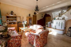 Posezení v ubytování Hotel Gasthof zur Linde