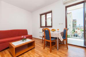 Posezení v ubytování Apartments Ricina