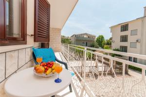 Balkón nebo terasa v ubytování Apartments Ricina