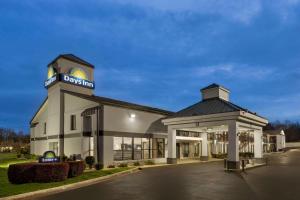 a building with a sign on top of it at Days Inn by Wyndham Rock Hill in Rock Hill