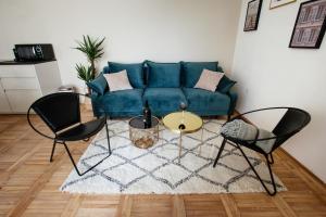 Posezení v ubytování Great Chill Boutique Apartments #11 by Goodnite cz