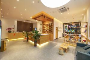 7天优品成都火车东站地铁站店的休息区