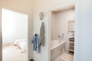 Koupelna v ubytování Great Chill Boutique Apartments #11 by Goodnite cz