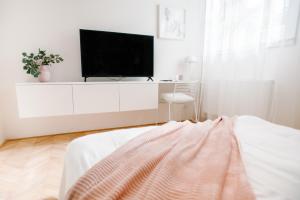 TV a/nebo společenská místnost v ubytování Great Chill Boutique Apartments #11 by Goodnite cz