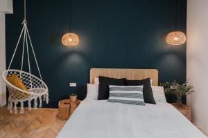 Postel nebo postele na pokoji v ubytování Great Chill Boutique Apartments #11 by Goodnite cz