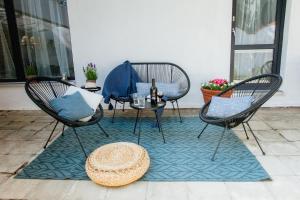 Posezení v ubytování Great Chill Boutique Apartments #11 by Goodnite cz