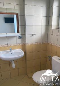 Koupelna v ubytování Willa z Tarasami