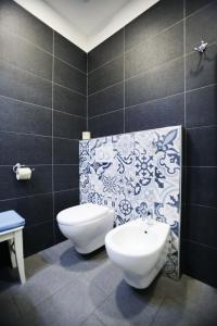 Koupelna v ubytování Hotel Magenta