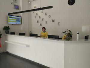 Lobbyn eller receptionsområdet på 7Days Inn Quanzhou Dehua Cidu Avenue Branch