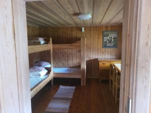 Postel nebo postele na pokoji v ubytování Mora Life, Åmåsängsgården