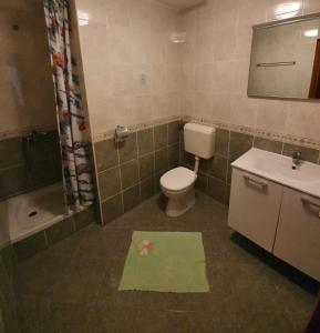 Koupelna v ubytování Villa Brasina