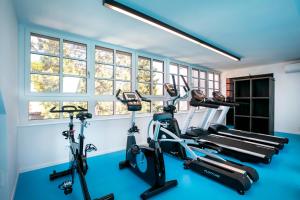 Fitness centrum a/nebo fitness zařízení v ubytování Hotel Spitzerberg by b-smart