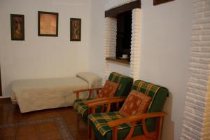 Posezení v ubytování Hostal Casa Jose
