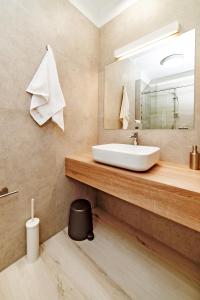 Kúpeľňa v ubytovaní Apartamenty PORTO