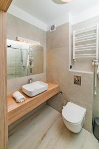 Kúpeľňa v ubytovaní Apartamenty PORTO