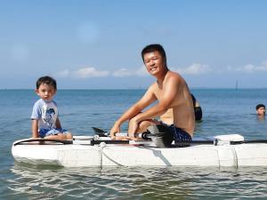 入住澎湖候鳥潮間帶民宿的旅客