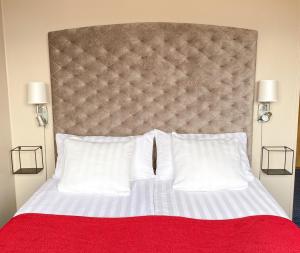 Posteľ alebo postele v izbe v ubytovaní Hotel Jämteborg