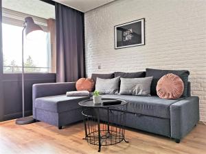 Ein Sitzbereich in der Unterkunft 2minBikepark&Ski - Loft Lotte - bikes lockable