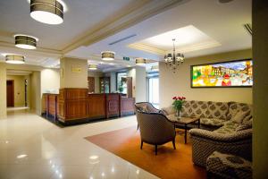 Posezení v ubytování Hotel przy Młynie