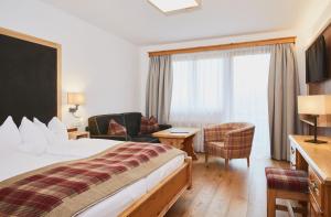 Hotel Sperlhofにあるベッド