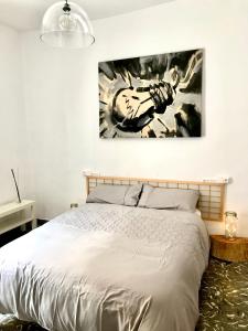 Postel nebo postele na pokoji v ubytování Casa Nadal