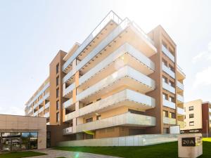 Budynek, w którym mieści się apartament