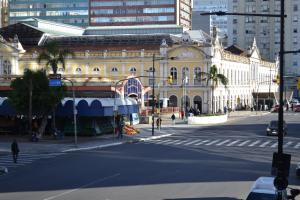 Een algemene foto van Porto Alegre of een uitzicht op de stad vanuit het hotel