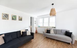 Część wypoczynkowa w obiekcie Apartament Latarnika