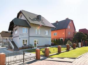 Budynek, w którym mieści się apartament