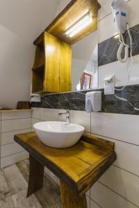Kúpeľňa v ubytovaní Rustic Lodge Plitvice