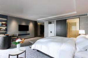 TV a/nebo společenská místnost v ubytování Paradise Hotel Busan